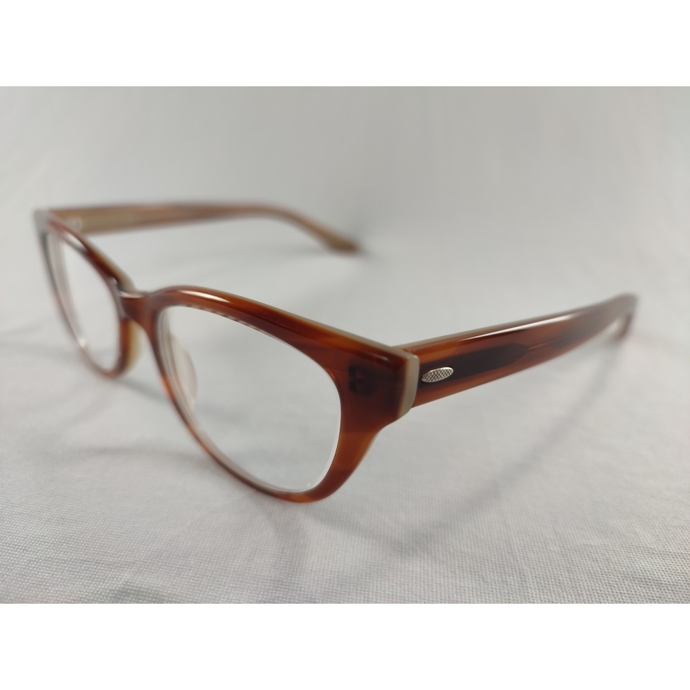 Barton Perreira Judy JRC Amber Tortoise Eyeglass‎ Frames Japan 49-17-140